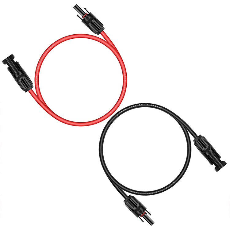 Günəş Enerjisi Şarj Nəzarəti üçün 3Ft 10AWG Fotovoltaik Kabel