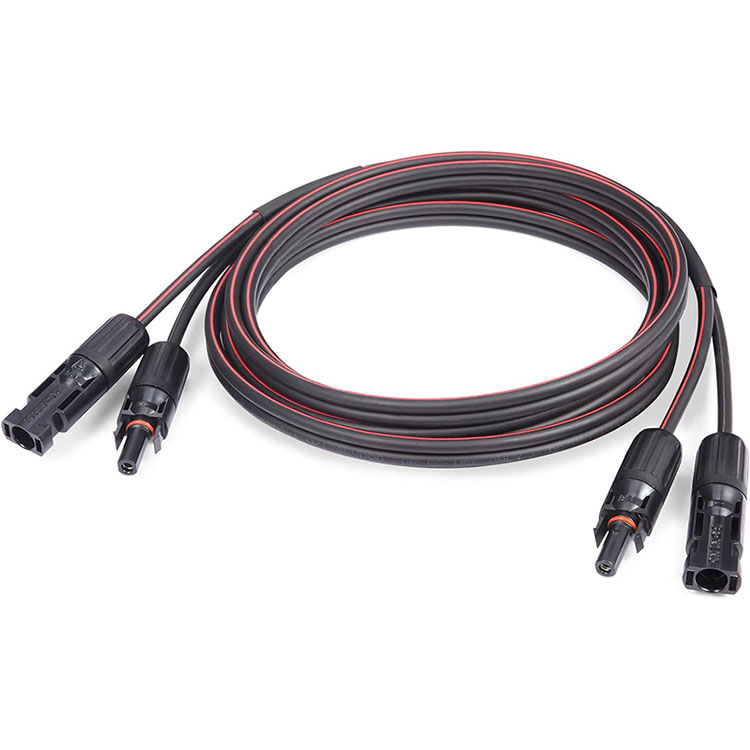 Şrink Wrap Gücləndirilmiş 10 Gauge Twin Günəş Kabel 30Ft